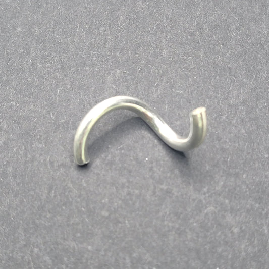 Sterling Silver Spiral Tube Spacer