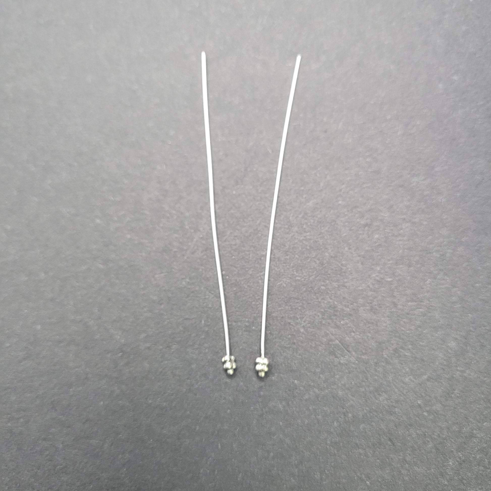 Sterling Silver 3 Inch Headpin With 5 Ball