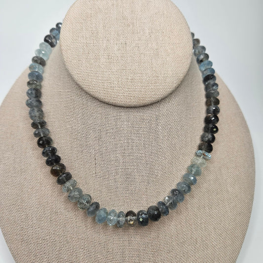 8mm Petra Aquamarine Strand