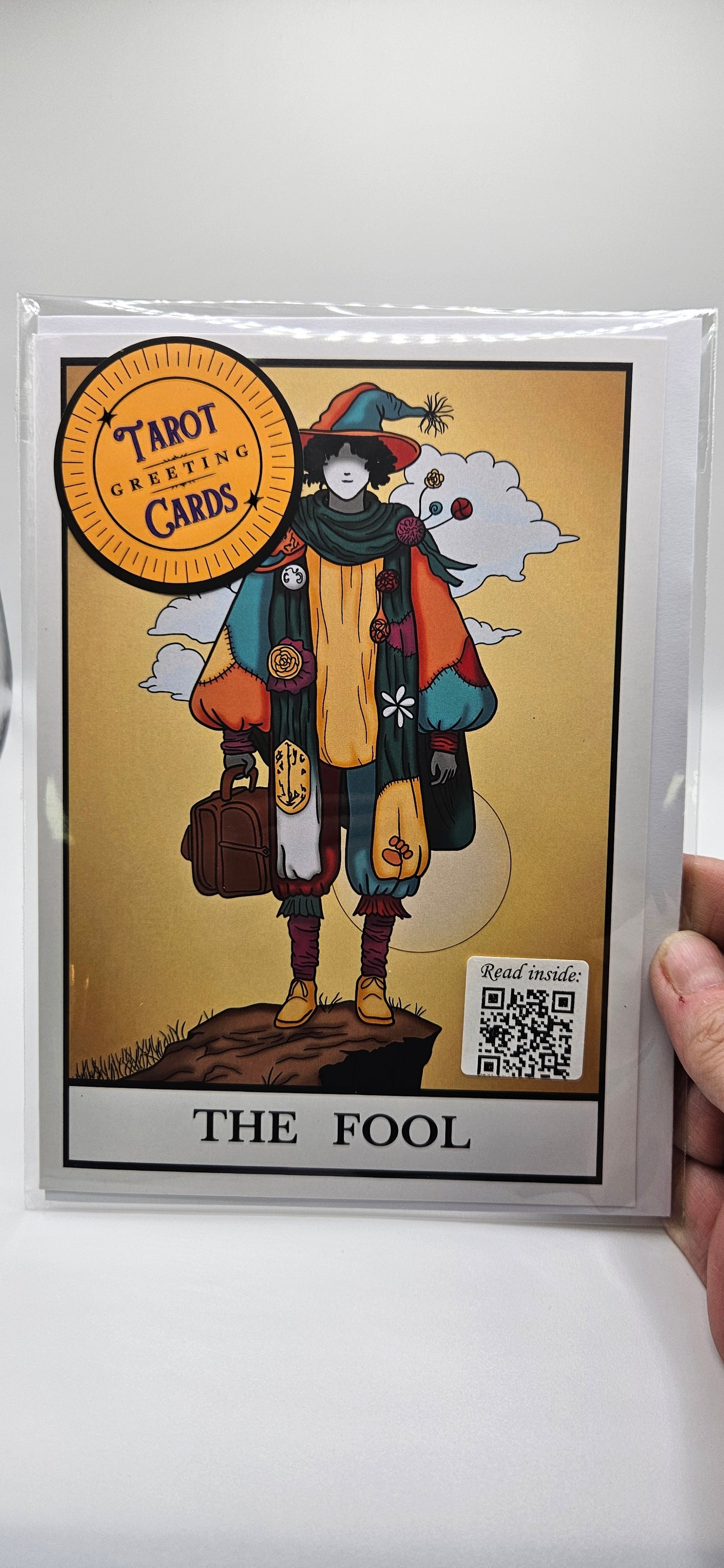 The Fool Tarot Greeting Card