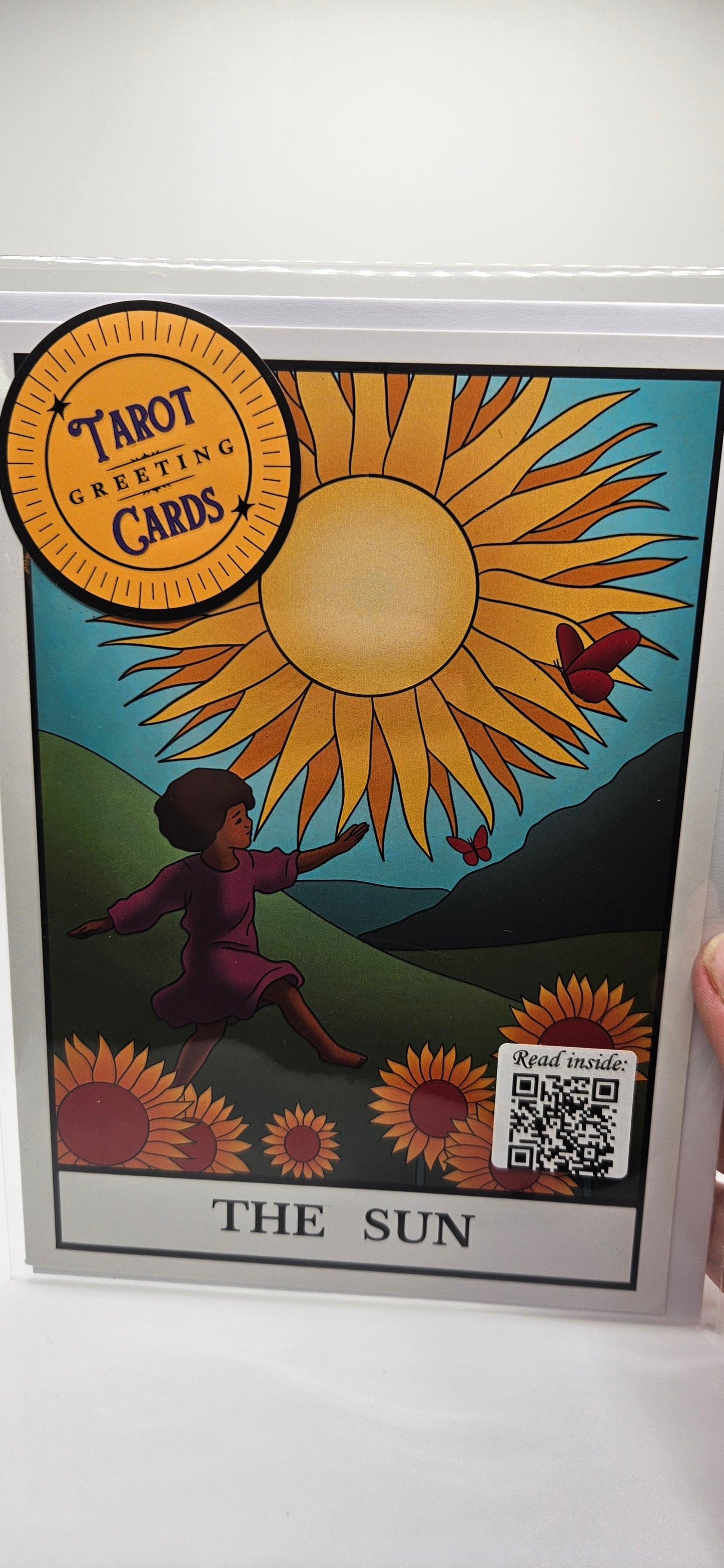The Sun Tarot Greeting Card