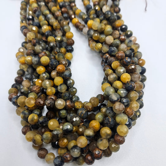 6mm Pietersite Round Bead Strand