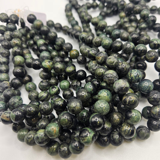 10mm Kambaba Jasper Round Bead Strand