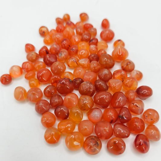 6-8mm Carnelian Top Drill Single Bead