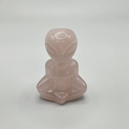 Rose Quartz Alien Specimen 2 inch