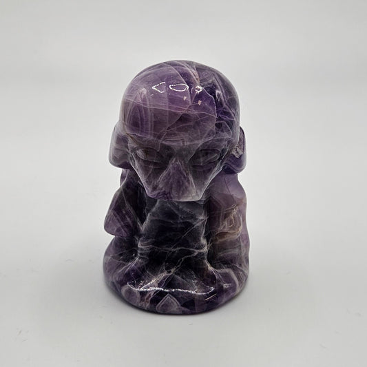 Amethyst Darth Vader Specimen 3 inch