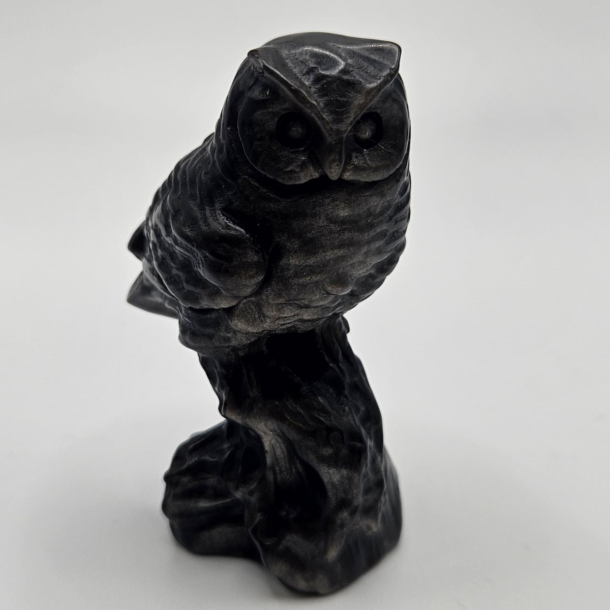 Obsidian Owl Specimen 4 inch