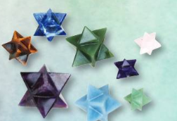 20mm Merkaba Gemstone Assorted.