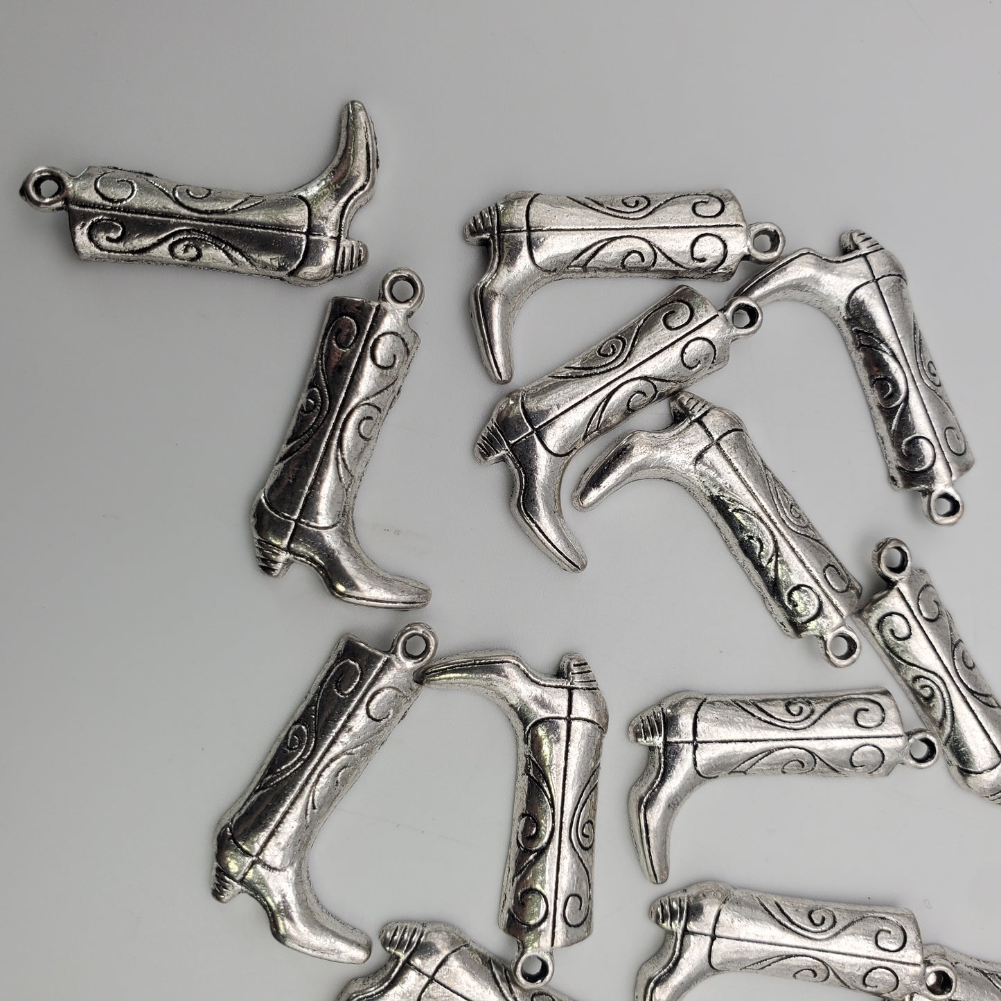  22mm Pewter Boot Charm.