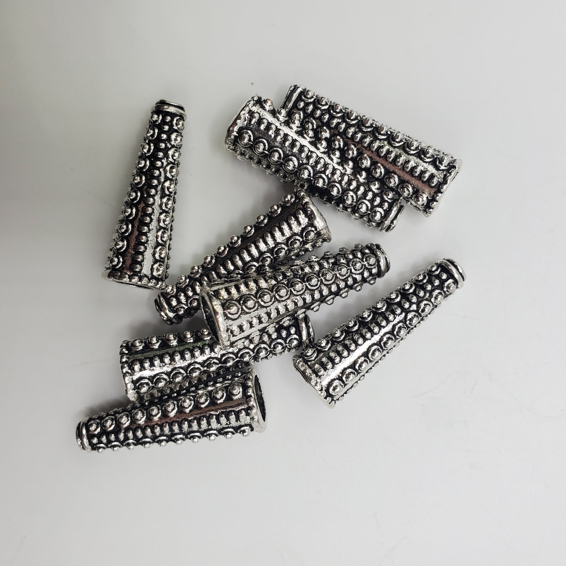 28x10mm Pewter Cone Bead.