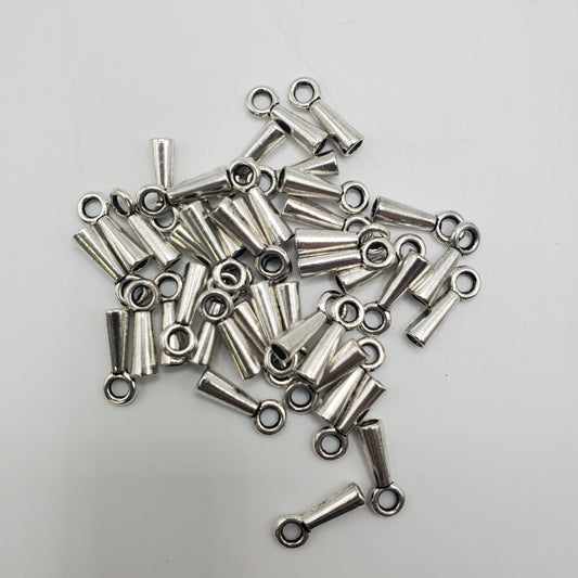 3 by 8mm pewter end cap.