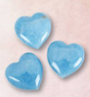 30mm Angelite Heart.