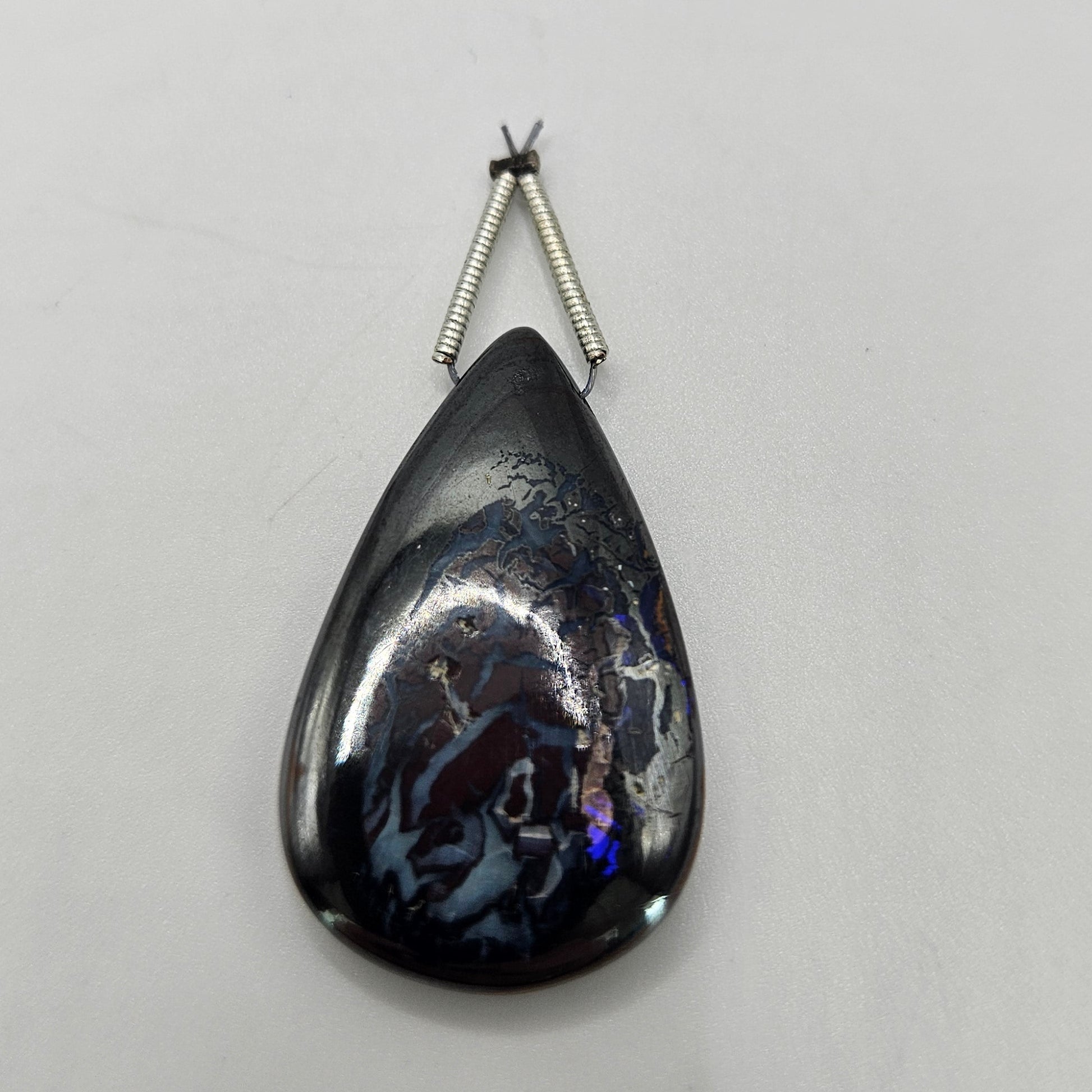 30mm Boulder Opal Top Drill Pendant.