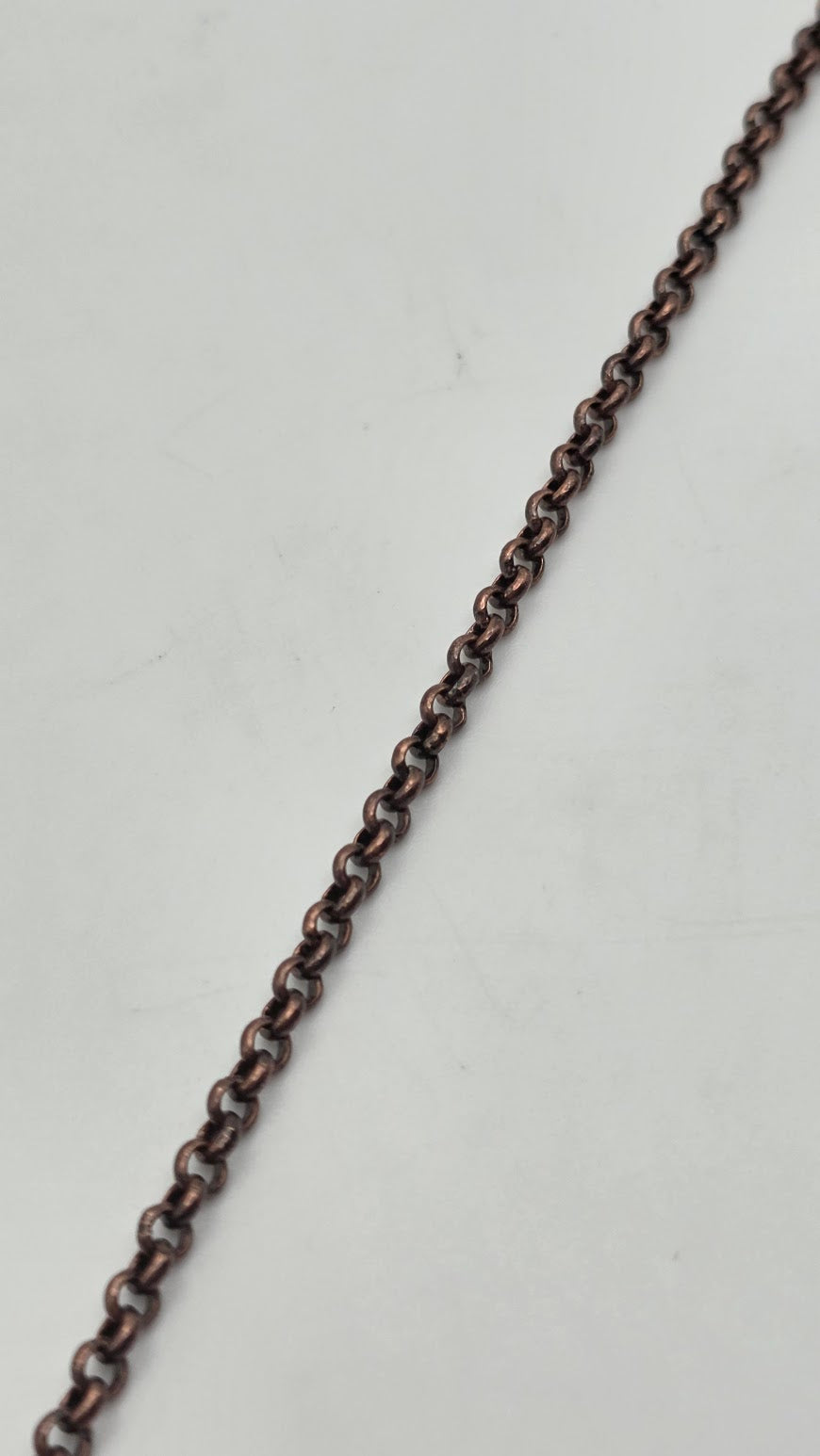 3mm Antique Silver Rolo Chain By The Foot.