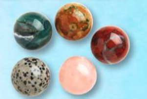 40mm Gemstone Sphere Assorted.