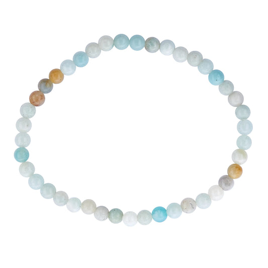 4mm Amazonite Stretch Bracelet.