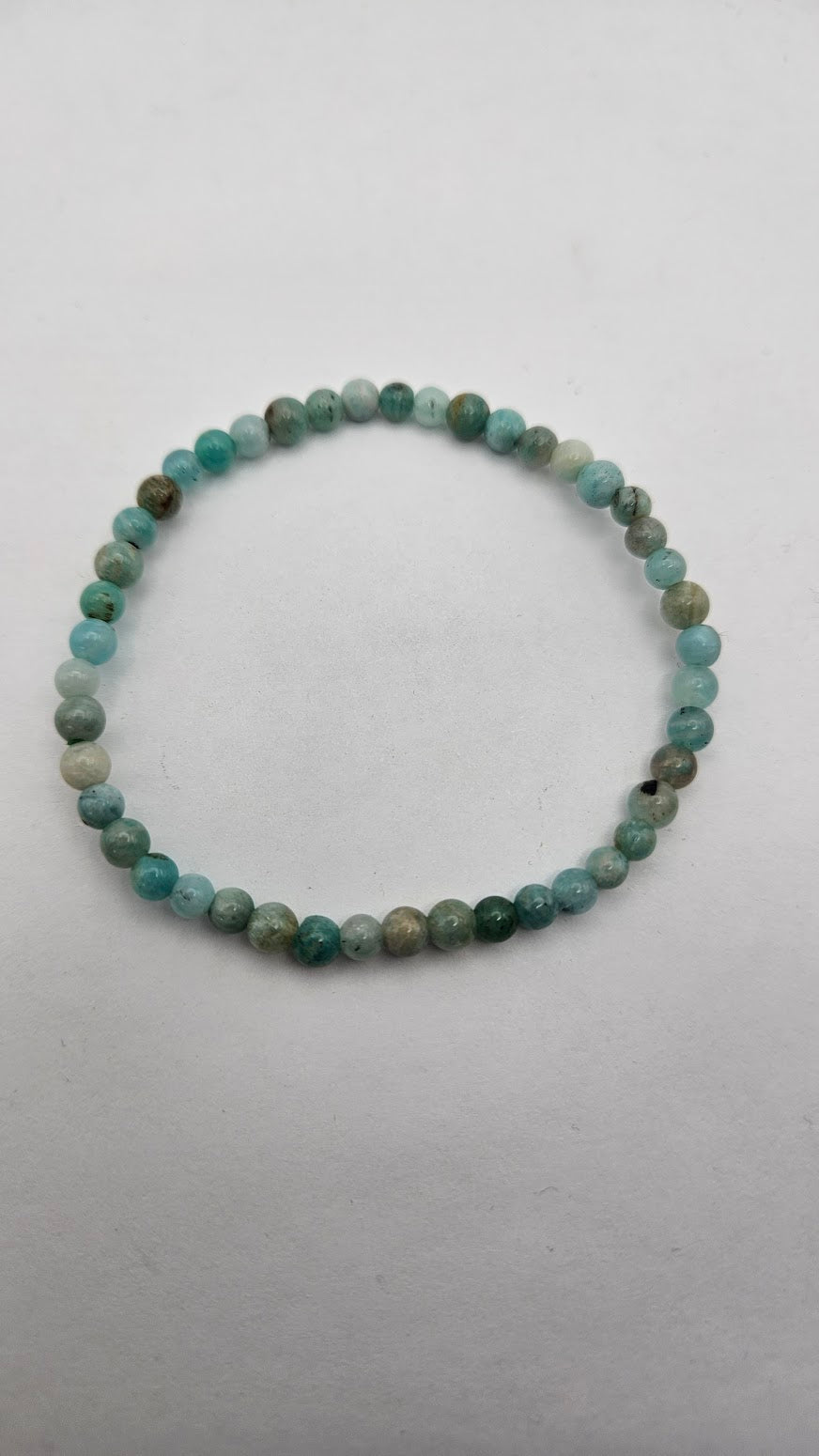 4mm Amazonite Stretch Bracelet.