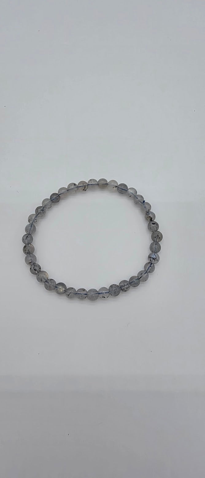 4mm Labradorite Stretch Bracelet.