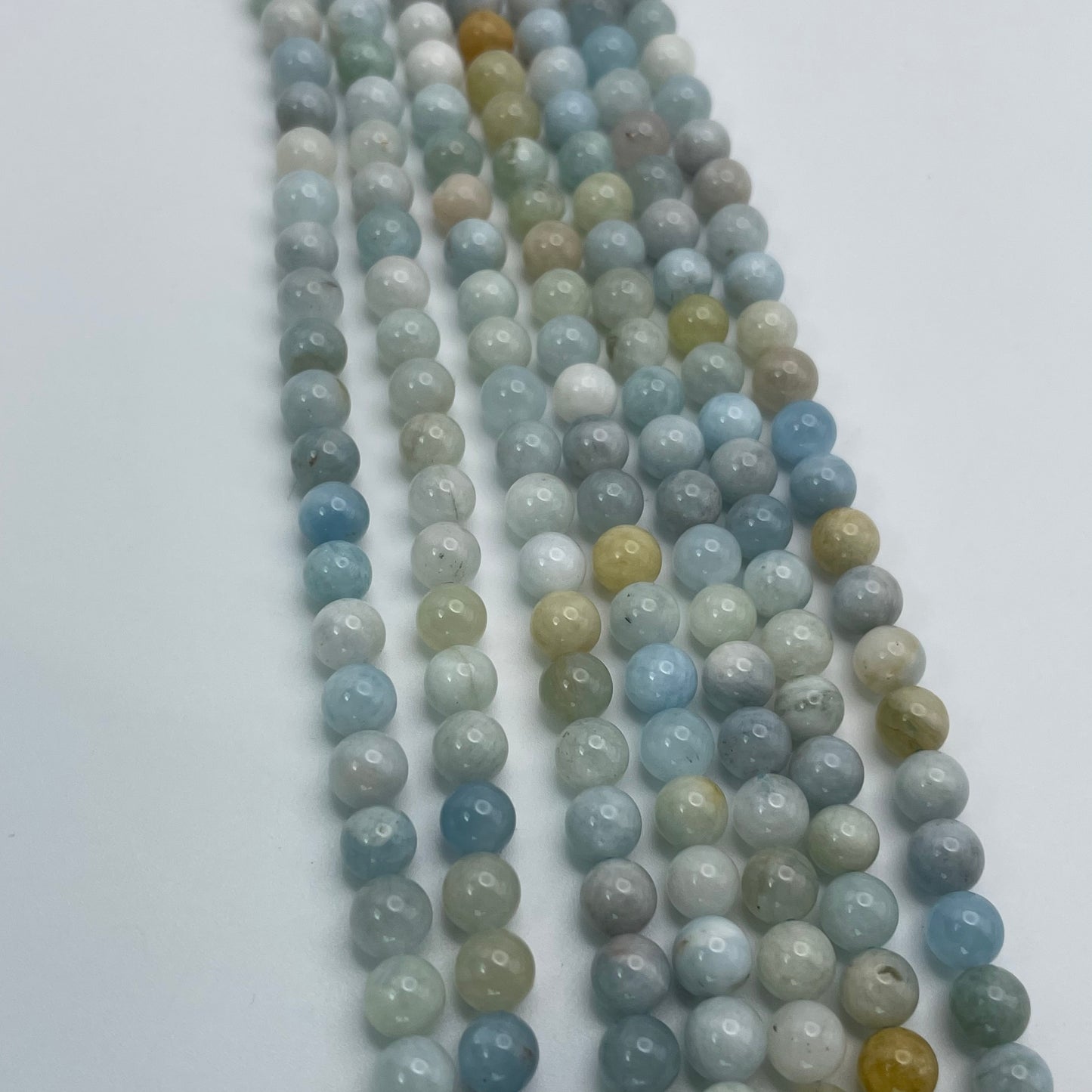 6mm Aquamarine Smooth Round