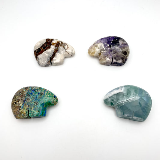 Assorted Zuni Bear Carving