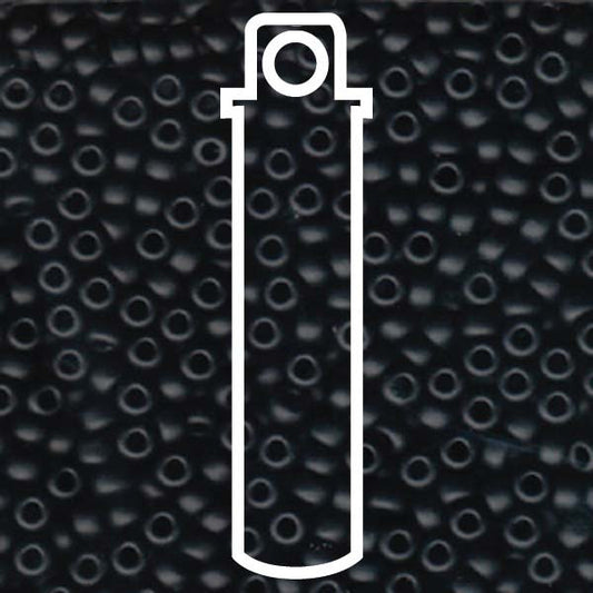 6/0 Matte Black Miyuki 20g 6-9401f-tb