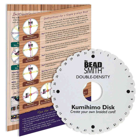 6IN KUMIHIMO DISK 32 SLOT 20MM THICK 35MM HOLE.