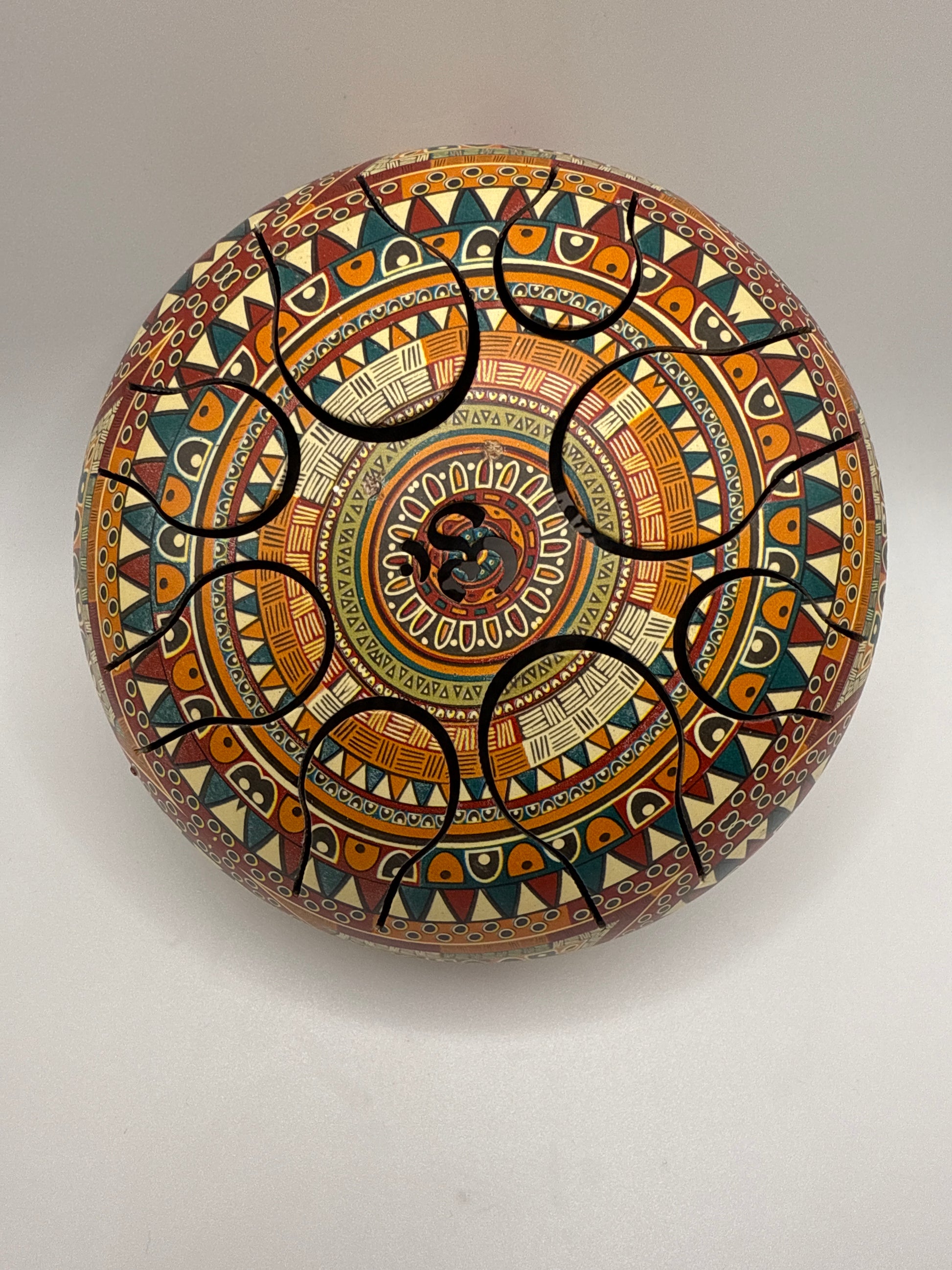 6” Mandala Tongue Drum.