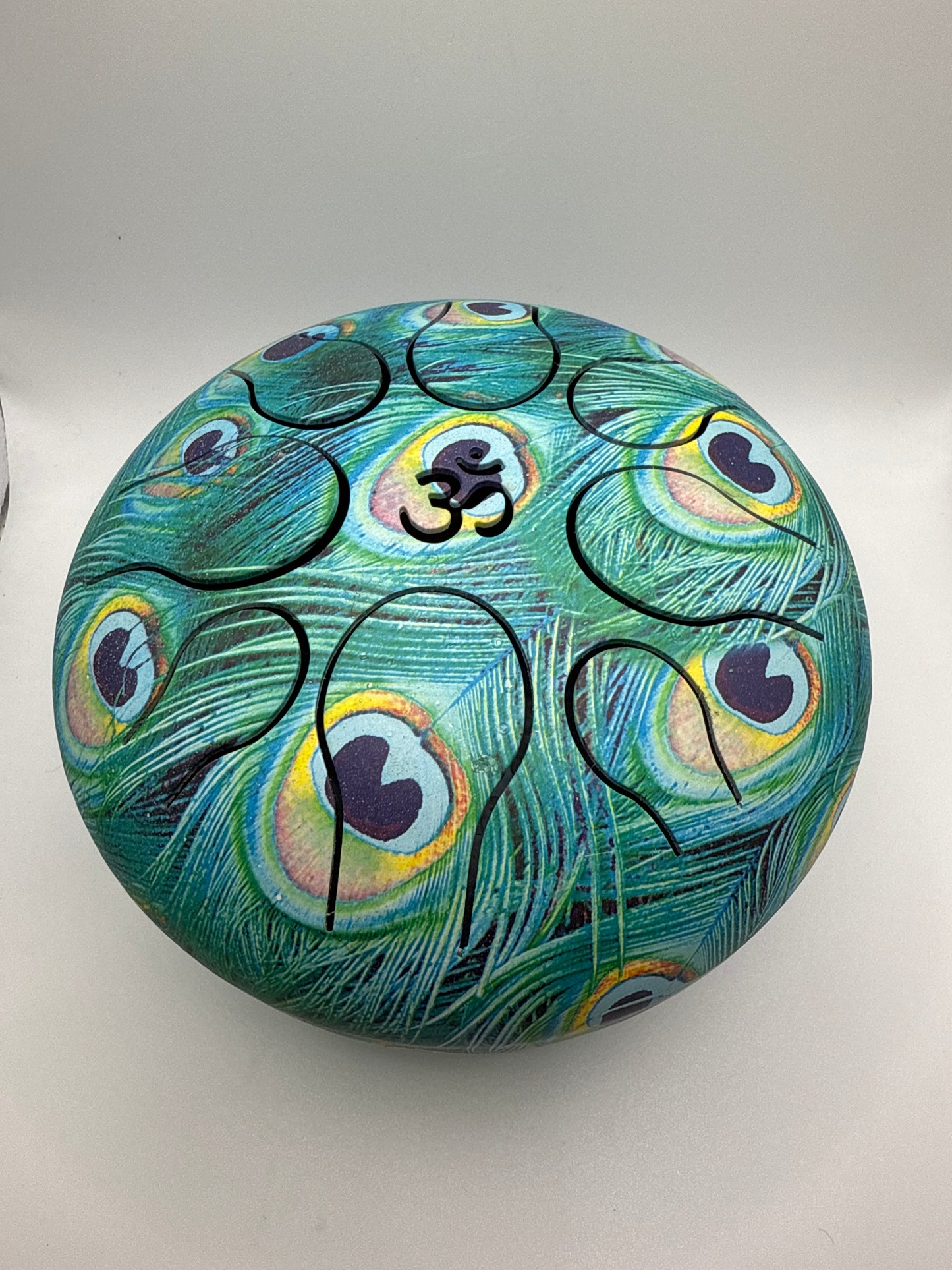 6” Peacock Tongue Drum.