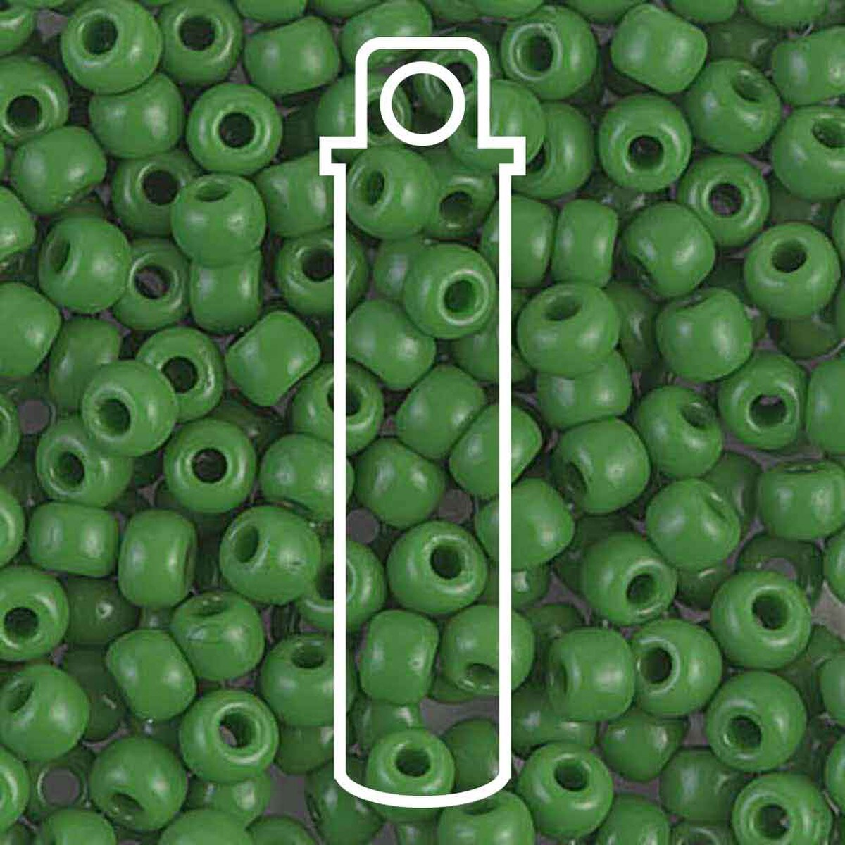 6/0 MIYUKI OP GREEN.