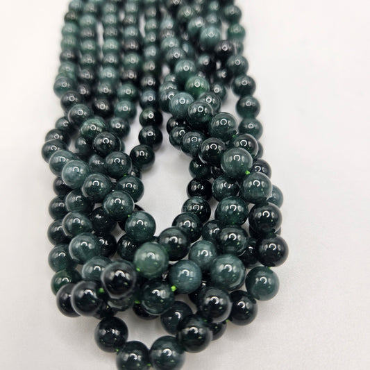 6mm Guatemala Jade Round Bead Strand.