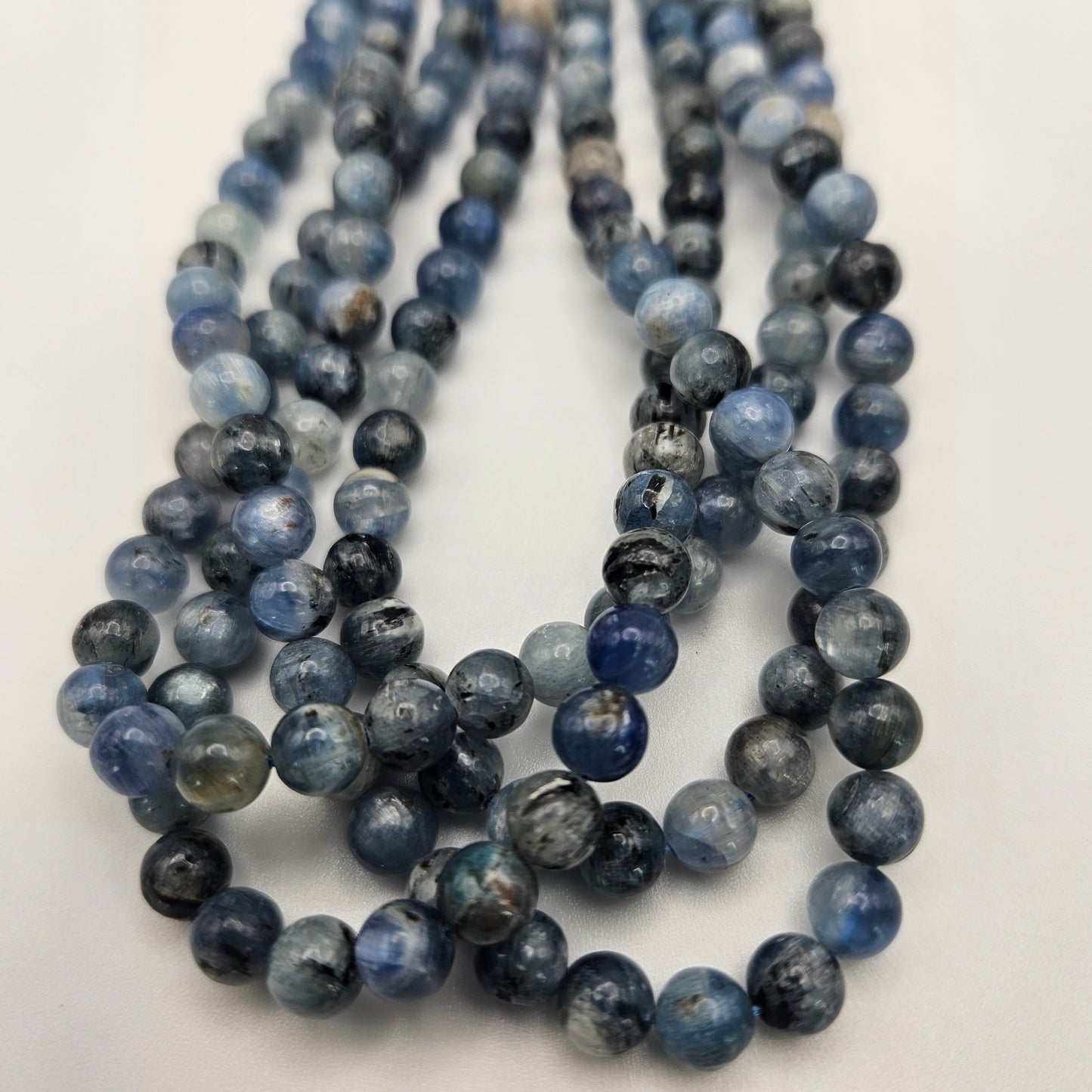 6mm Kyanite Round Bead Strand.