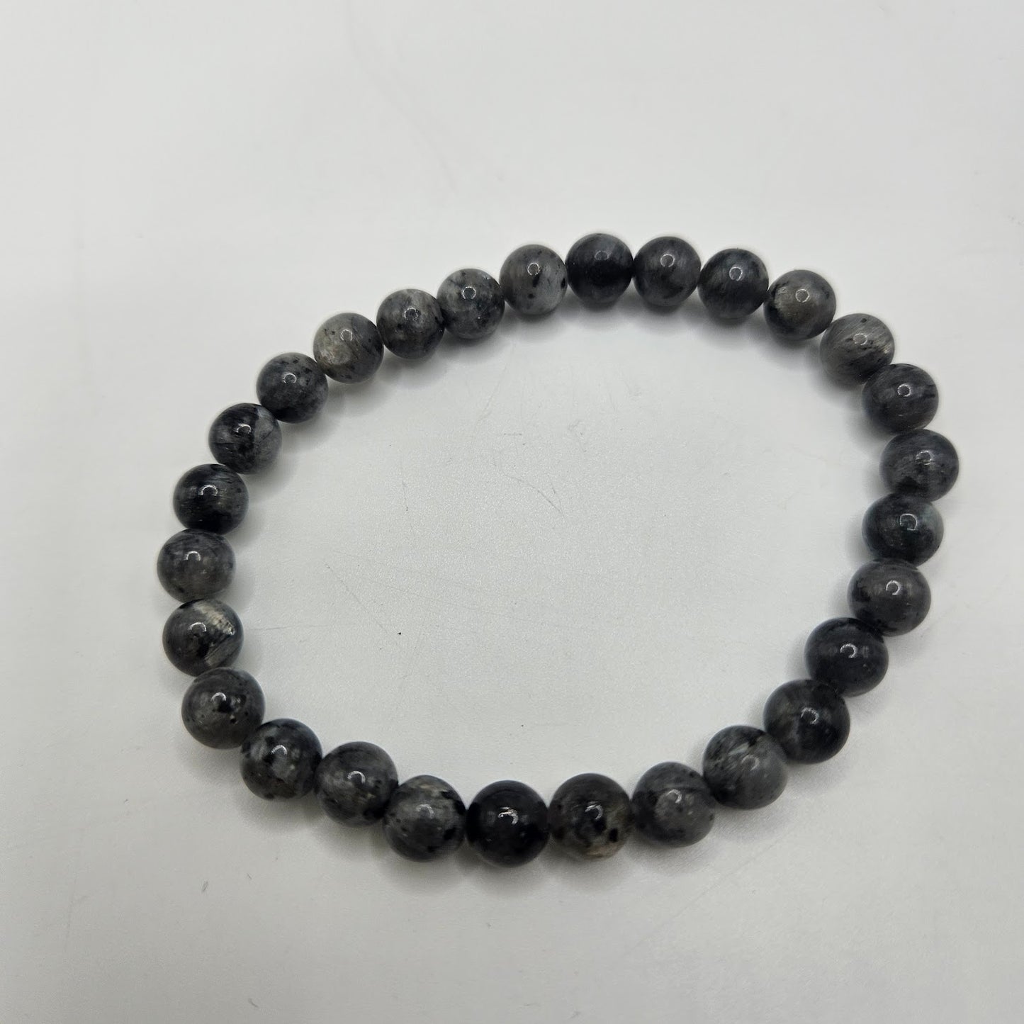 6mm Labradorite Stretch Bracelet.