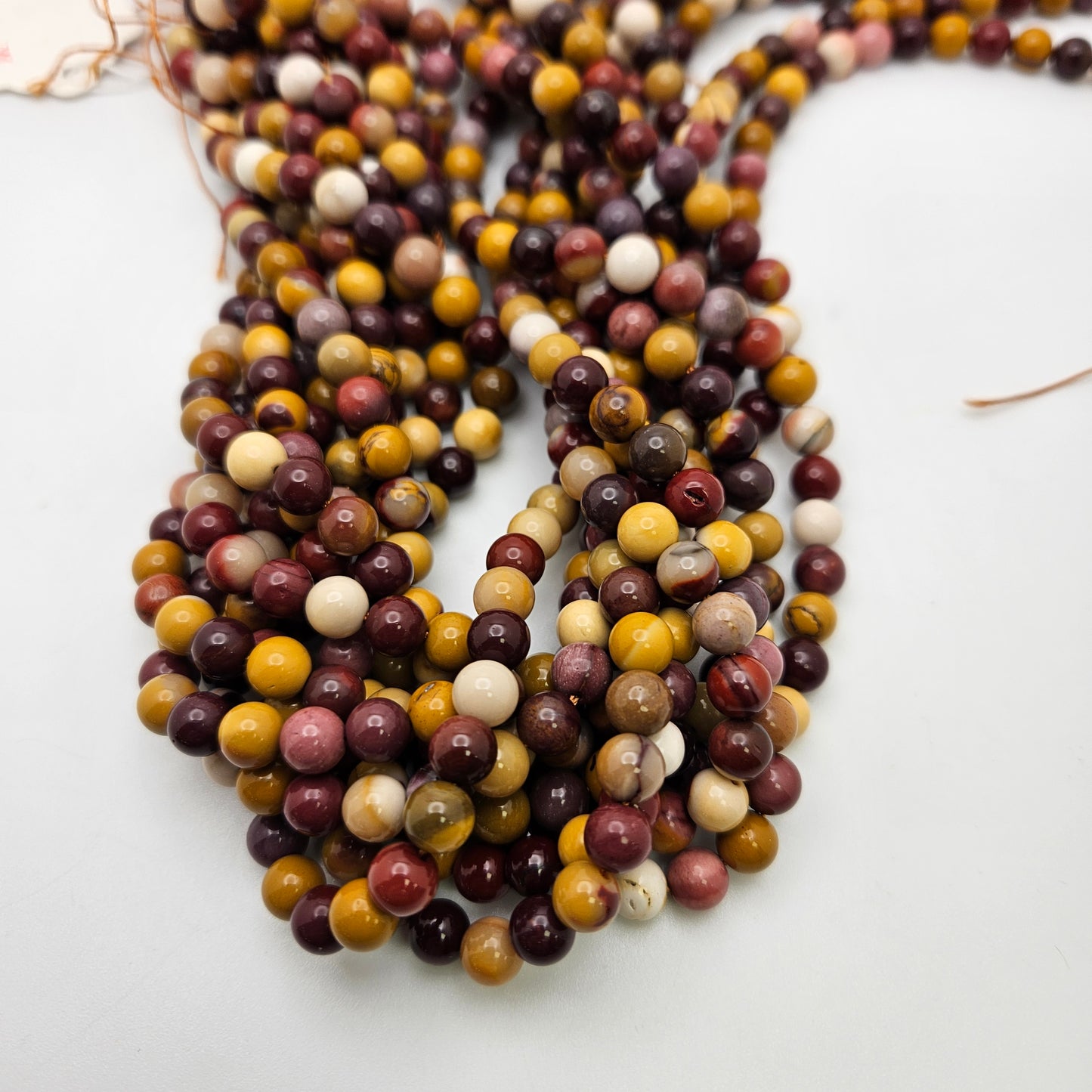 6mm Mookaite Jasper Round.