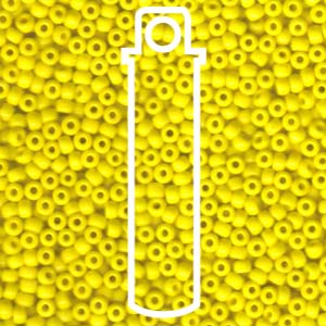 8/0 OPAQUE YELLOW MIYUKI APPRX 22GM TUBE