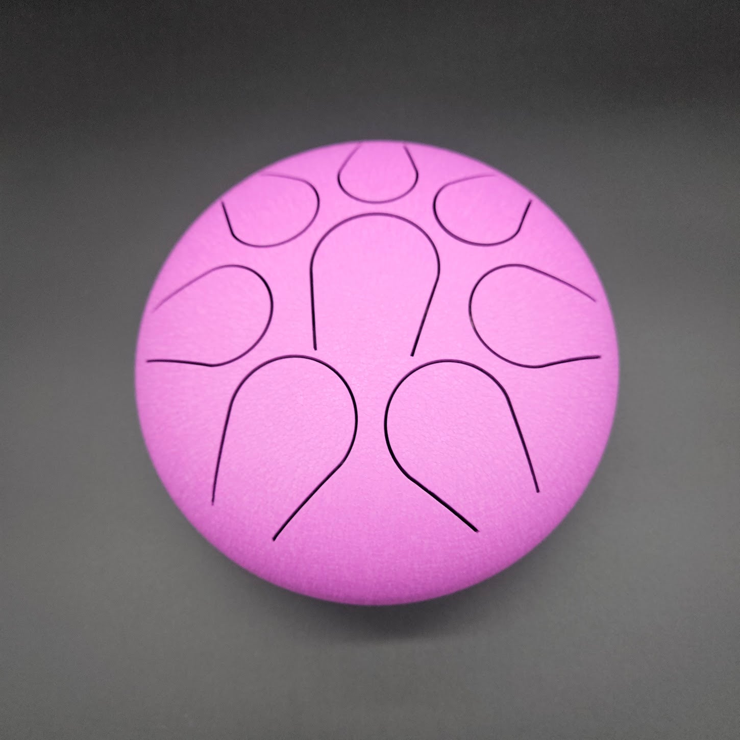 8 inch Purple Tongue Drum.