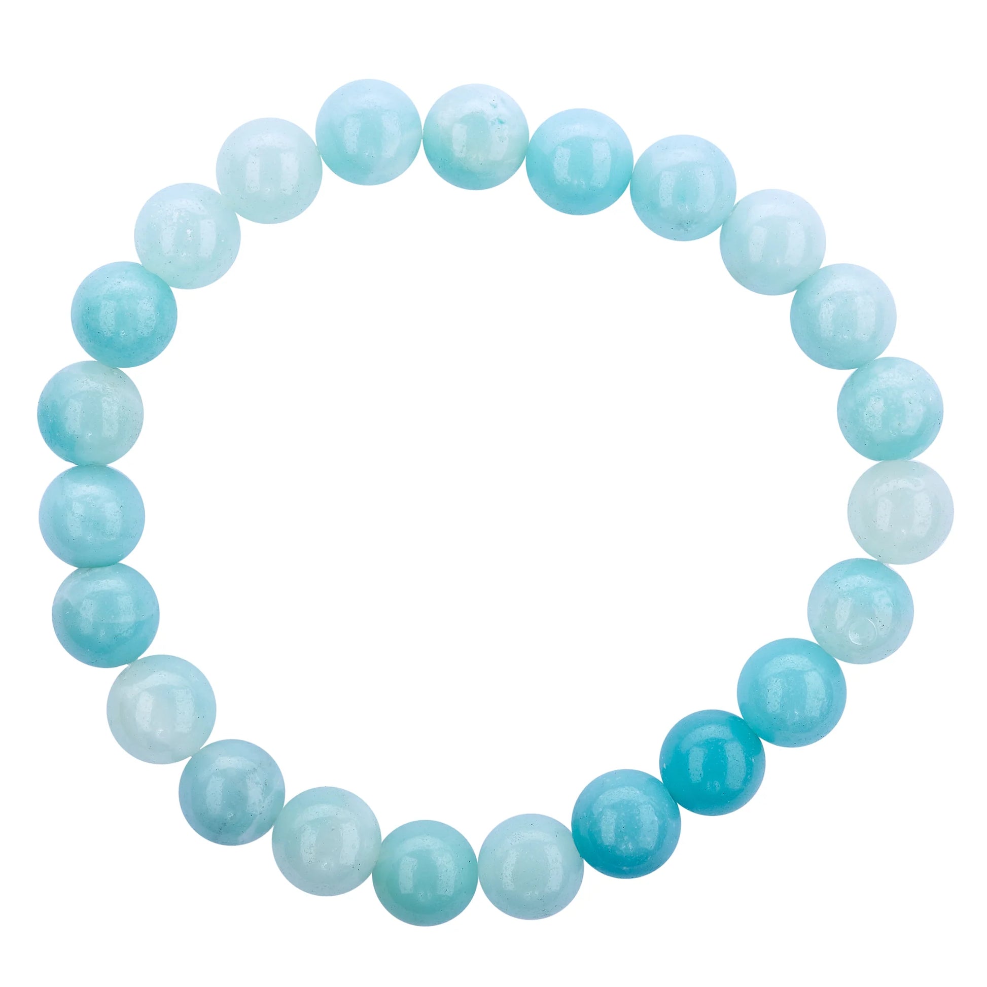 8mm Amazonite Stretch Bracelet.