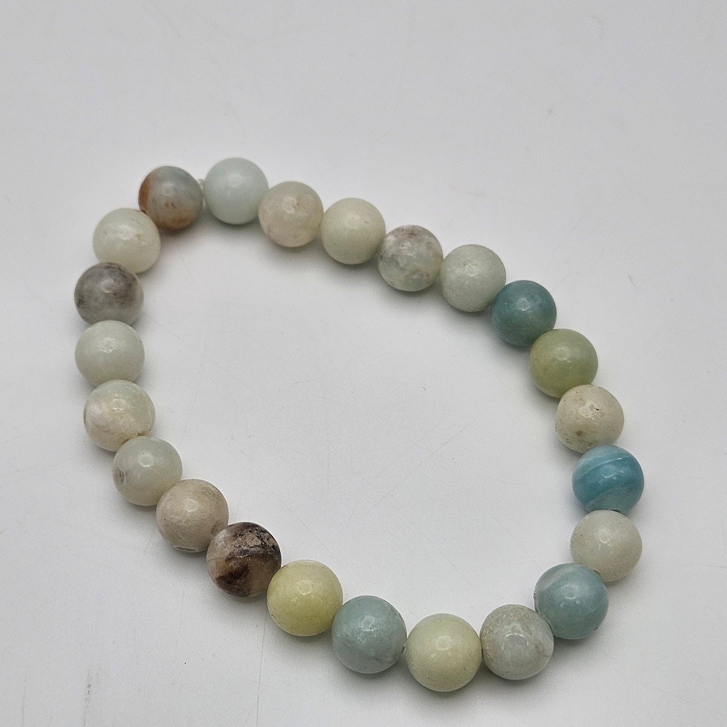 8mm Amazonite Stretch Bracelet.