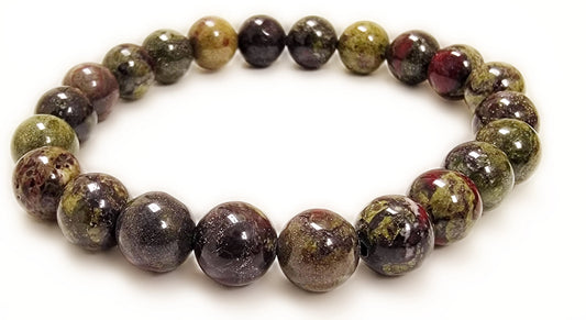 8mm Dragons Blood Stretch Bracelet.