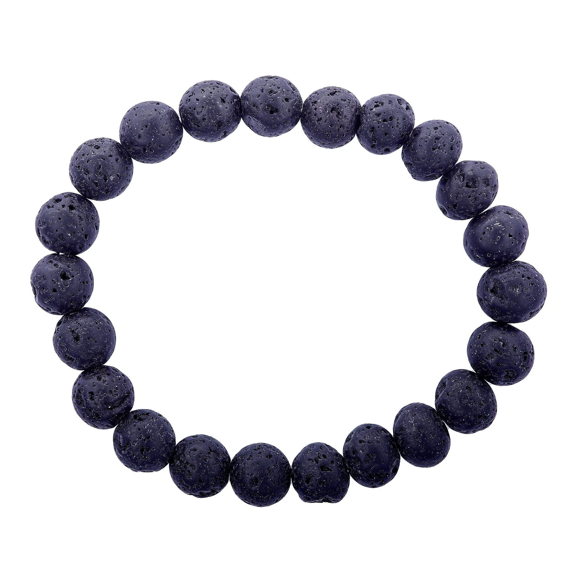 8mm Lava Stretch Bracelet.