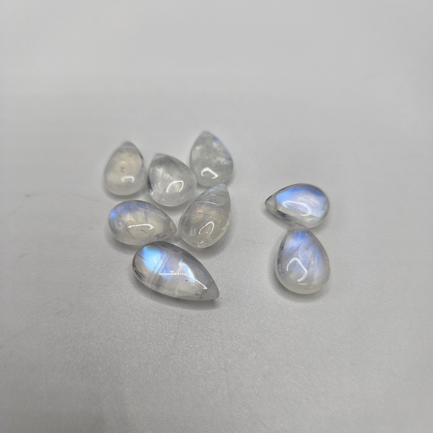 8mm Moonstone Drop Smooth Single.