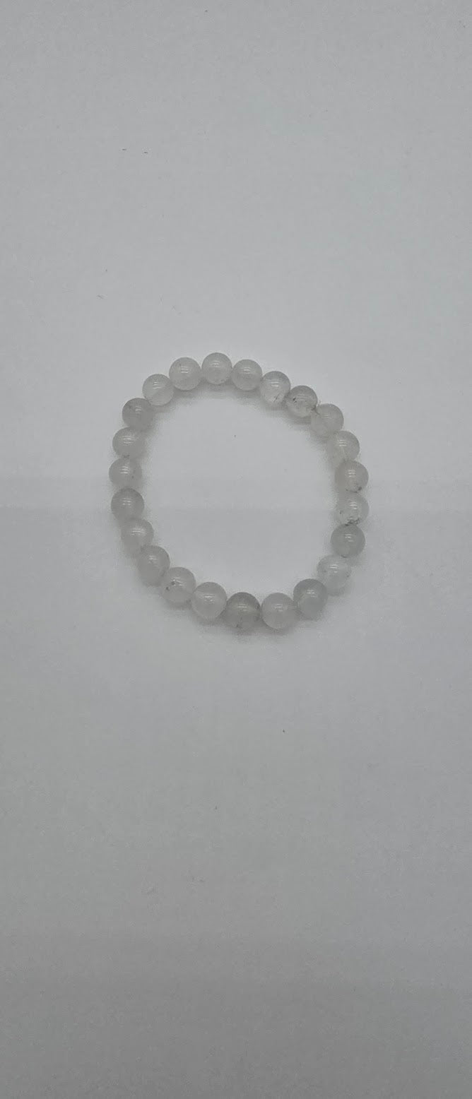 8mm Moonstone Stretch Bracelet.