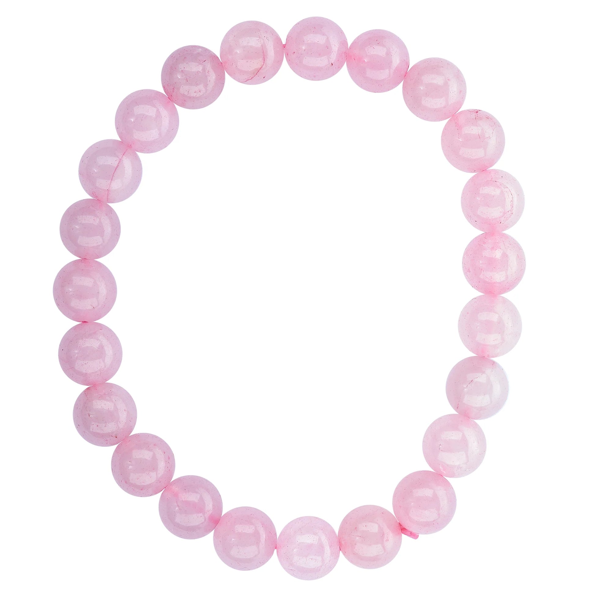 8mm Rose Quartz Stretch Bracelet.