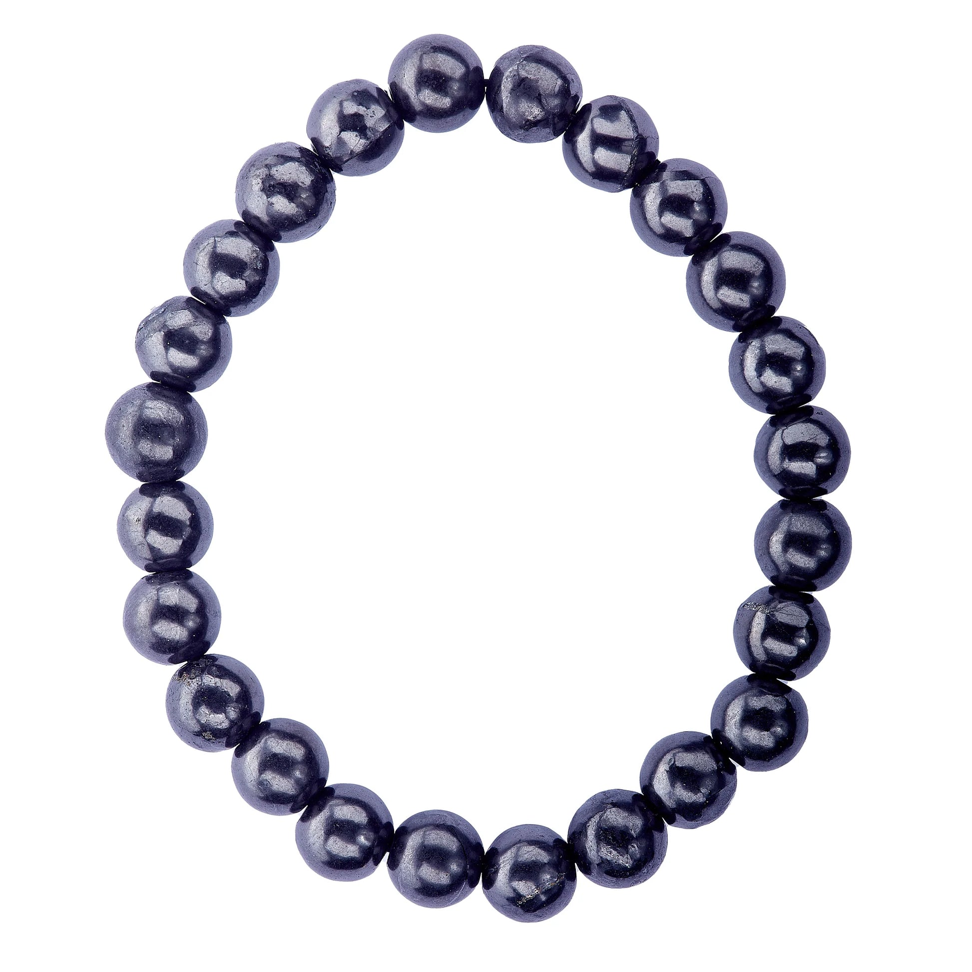 8mm Shungite Stretch Bracelet.