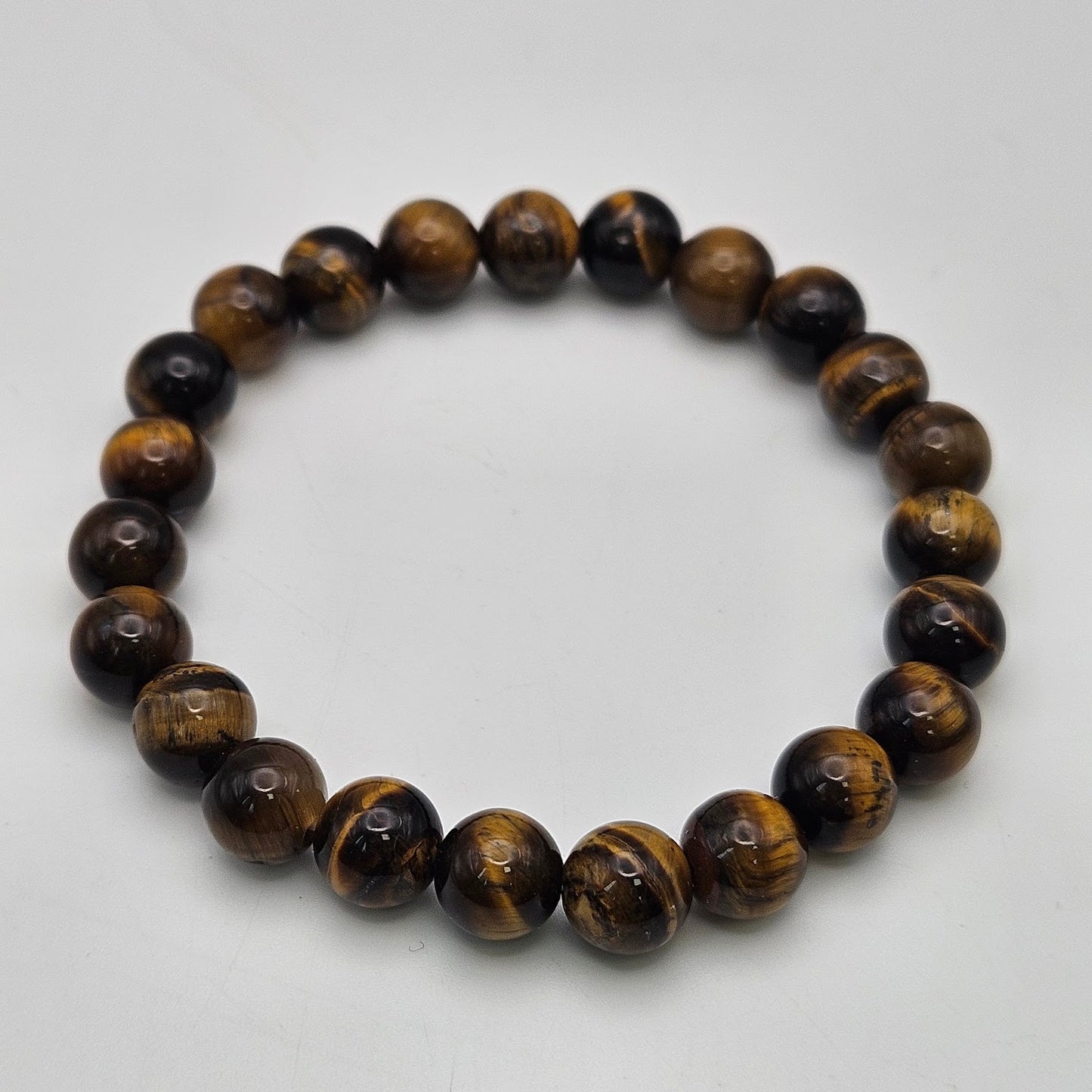 8mm Tiger Eye Stretch Bracelet.