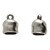 ANTIQUE SILVER HAMMERED END Cap.