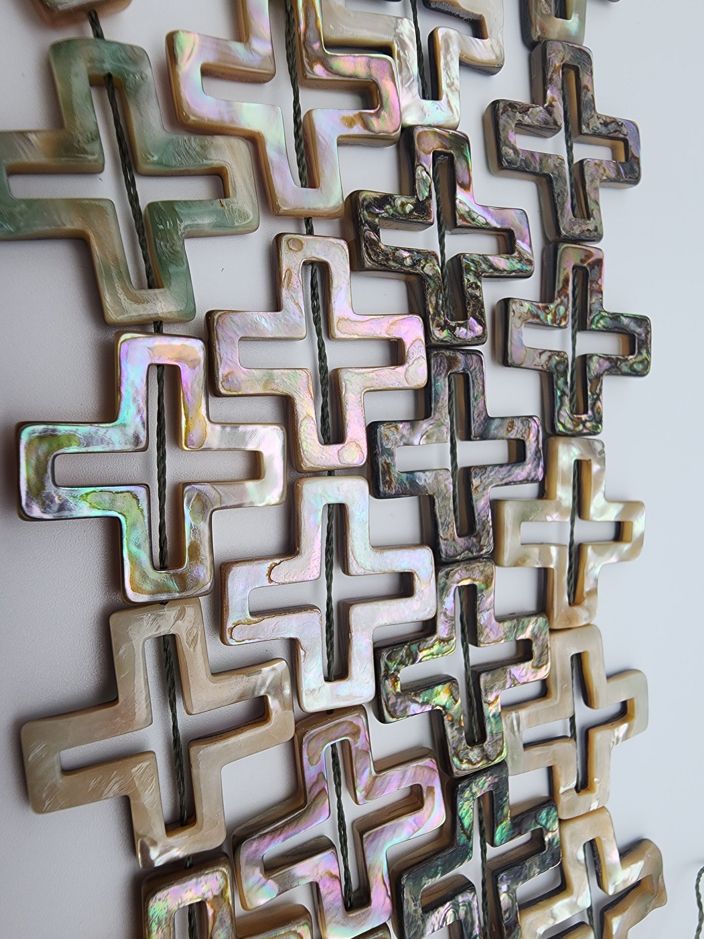 Abalone Shell Cross.