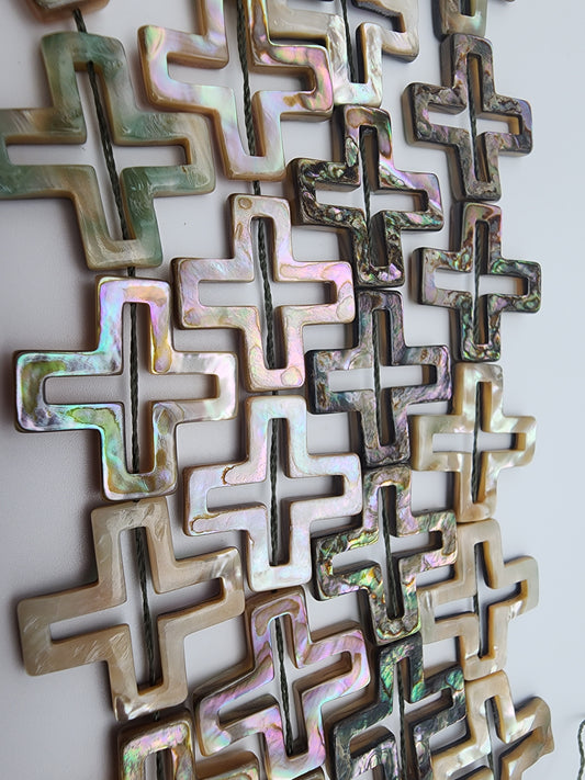 Abalone Shell Cross.