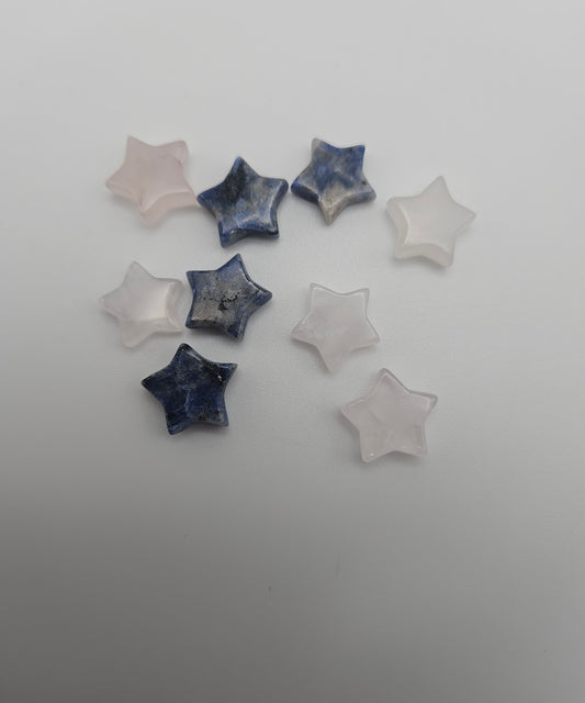 Assorted Gemstone Star.