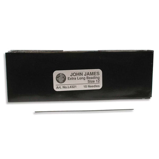 XTRA LONG #12 BEADING AND PEARL STRINGING 10 PACK