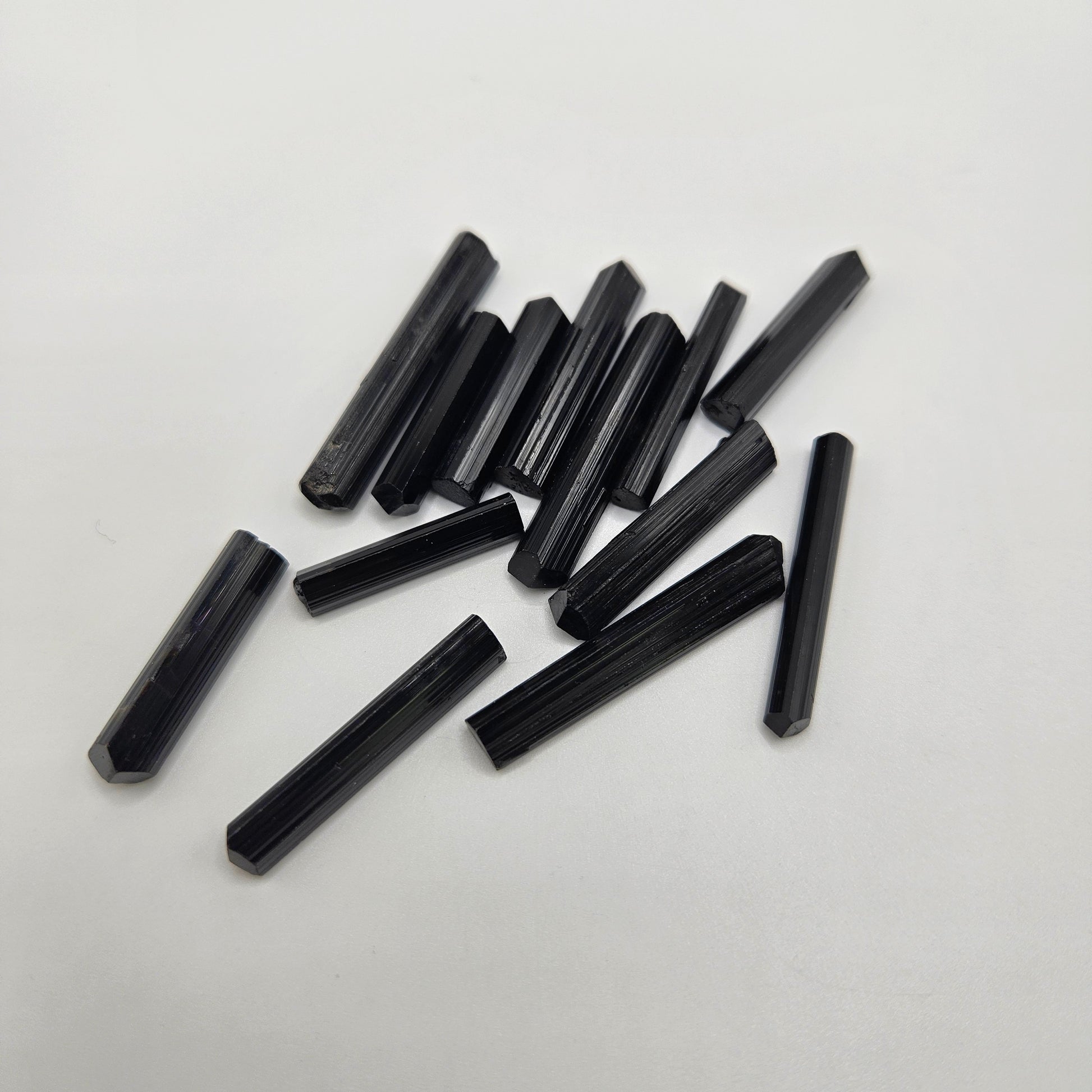 Black Tourmaline Gemstone Sticks.